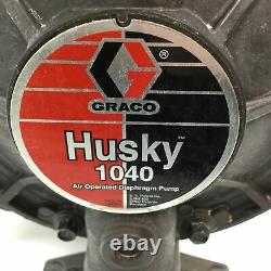 Graco 246887 Husky 1040 Air Operated Diaphragm Pump, 42GPM, 1 NPT, 120psi Max