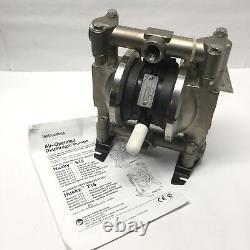 Graco D44381 Husky 716 SS Air-Operated Diaphragm Pump With Remote Pilots