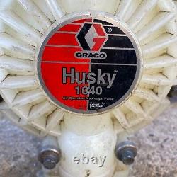 Graco Husky 1040 Air Operated Double Diaphragm Pump D72911 1 DN25 POLY 20J06C