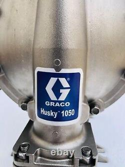 Graco Husky 1050 Stainless Steel 1 Air Double Diaphragm/transfer Pump 651009 #3