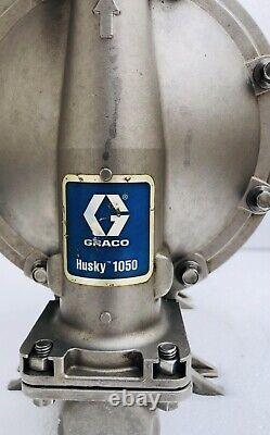 Graco Husky 1050 Stainless Steel 1 Air Double Diaphragm/transfer Pump 651009 #4