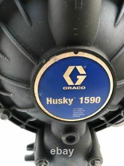 Graco Husky 1590 Dbc777 Pneumatic Air 1-1/2 Aluminium Double Diaphragm Pump