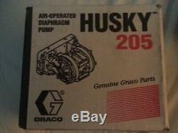 Graco Husky 205 D12091 Plastic Air-operated Double Diaphragm Pump