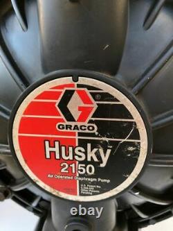 Graco Husky 2150 Df3525 Pneumatic Air 2 Aluminium Double Diaphragm Pump #1
