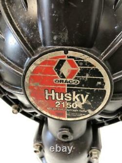 Graco Husky 2150 Df3525 Pneumatic Air 2 Double Diaphragm Pump (2)