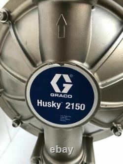 Graco Husky 2150 Stainless Steel Ss Pneumatic Air Double Diaphragm Pump 2 #2