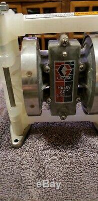 Graco Husky 307 Air Operated Diaphragm Pump Used In Good Condition