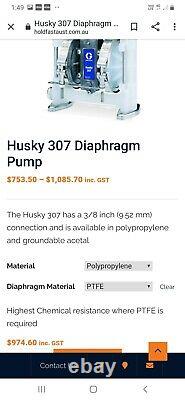 Graco Husky 307 Air Operated Diaphram Pump