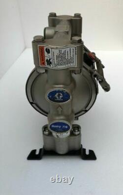 Graco Husky 716 Part No. D54311 3/4 Ss Air Operated Double Diaphragm Pump #2