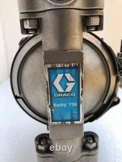 Graco Husky 716 Part No. D54311 3/4 Ss Air Operated Double Diaphragm Pump #3