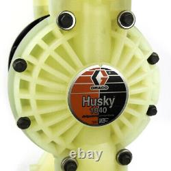 Graco Husky D72966 Air Operated Polypropylene Diaphragm Pump