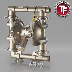 Graco SaniForce 2150 FDA Sanitary Air Diaphragm Pump ATEX FD3111 PTFE/PTFE