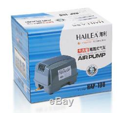 Hailea Air Pump, 100L/M Hiblow Diaphragm Oxygen Pump Aquarium Pond AU Plug