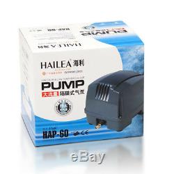 Hailea Air Pump, 60L/M Hiblow Diaphragm Oxygen Pump Aquarium Pond AU Plug