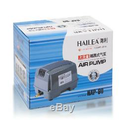 Hailea Air Pump, 80L/M Hiblow Diaphragm Oxygen Pump Aquarium Pond AU Plug