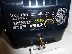 Hailea CP60 10 Way Air Pump 60L/min AC/ DC Mobile POWER. Air Pump Koi & Pond