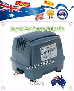Hailea Hiblow 80L/M Domestic Septic Air Aerator Pump Compressor Treatment Plant