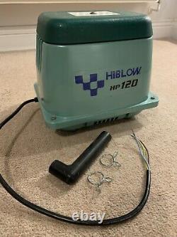 Hiblow Hi Blow HP120 air Pump 4 Months Use, Refurbished Diaphragm Sewage Pump