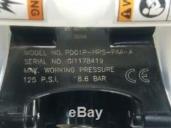 INGERSALL RAND ARO PD01P-HPS-PAA-A Polypropylene Air Double Diaphragm Pump