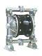 Industrial Chemical Resistant Stainless 1/2 inch Air TF Diaphragm Pump