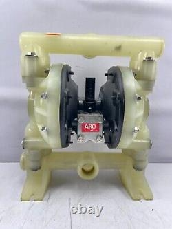 Ingersoll Rand ARO 6661AJ-322-C Air Double Diaphragm Pump 1 Polypropylene