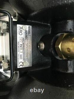 Ingersoll Rand Aro 666102-2eb-c Air Double Diaphragm Pump 1 Cast Iron Metallic