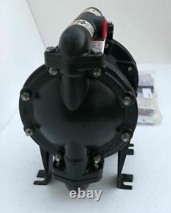 Ingersoll Rand Aro 666102-2eb-c Air Double Diaphragm Pump 1 Cast Iron Metallic