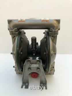 Ingersoll Rand Aro 66612b-244-c Air Operated Double Diaphragm Pump 1 Ss
