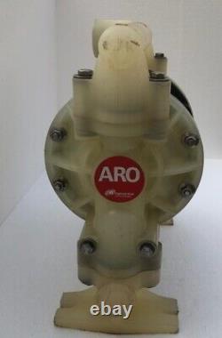 Ingersoll Rand Aro 6661aj-322-c Air Double Diaphragm Pump 1 Polypropylene #1