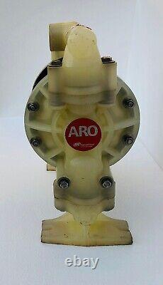 Ingersoll Rand Aro 6661aj-322-c Air Double Diaphragm Pump 1 Polypropylene #2