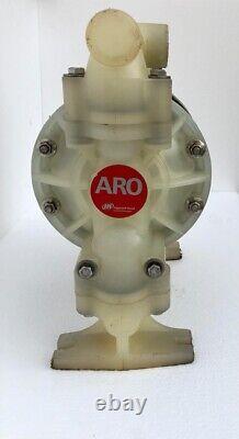Ingersoll Rand Aro 6661aj-322-c Air Double Diaphragm Pump 1 Polypropylene #3