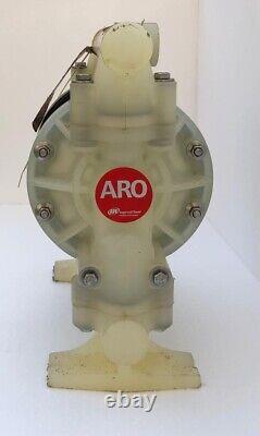 Ingersoll Rand Aro 6661aj-322-c Air Double Diaphragm Pump 1 Polypropylene #4