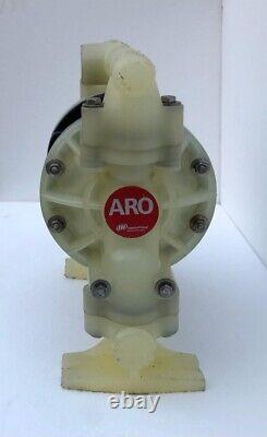 Ingersoll Rand Aro 6661aj-322-c Air Double Diaphragm Pump 1 Polypropylene #5