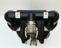 Ingersoll Rand Aro 666250-622-c Air Double Diaphragm Pump 2 Aluminium