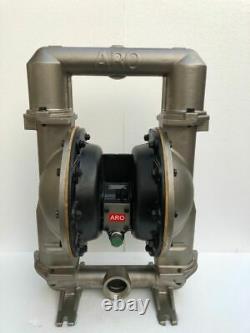 Ingersoll Rand Aro 666251-feb-c Stainless Steel Ss Air Double Diaphragm Pump 2