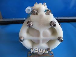 Iwaki YD-10-PT Air-Driven Plastic Diaphragm Pump