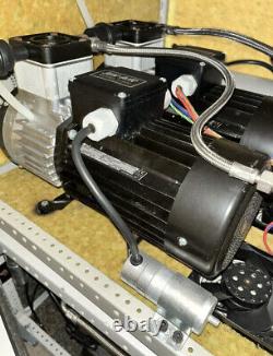 Junair (2xOF301VK-4M) Dry Vacuum Pump & Compressed Air Unit, Edwards Buchi KNF