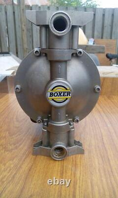 Mini-Boxer50 Brevettata DEBEM Double Diaphragm stainless steel Air 1/2 inch pump