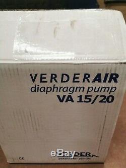 NEWVerder Air Operated Chemical Pump 3/4 Inch Double Diaphragm VA 15
