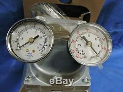 NEW GAST DOA-P504-BN Diaphragm Air Compressor Vacuum Pump 220-240V Laboratory
