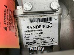NEW NO BOX WARREN RUPP SANDPIPER Air Operated Diaphragm Pump S1FB1SGTANS000