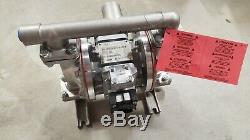NEW SANDPIPER S05B1S1WANS000 Double Diaphragm Pump, Stainless steel Air Operated
