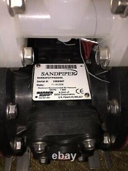NEW SandPIPER Nonmetallic, Air Operated Diaphragm Pump S05B2P2TPNS000
