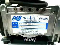 New Air Dimensions Inc R222-bt-aa1-c Dia-vac Motor Pump 5kh35jnc397at R222btaac1