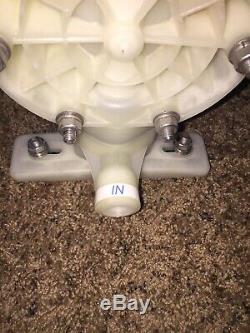 New Dayton 6PY34 1/2 Polypropylene Air Diaphragm Pump
