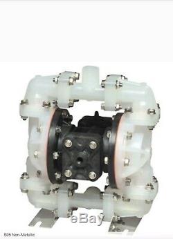 New SANDPIPER Air Powered Non-Metallic Diaphragm Transfer Pump 14 GPM 1/2 / 1