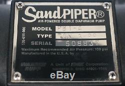 New Sandpiper Pb1-a Air Powered Double Diaphragm Pump Tgn 3-pp, Pb1a