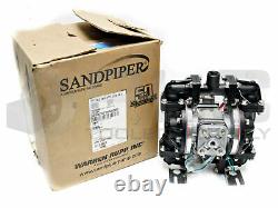 New Sandpiper S05b2g2txns000 1/2 Acetal Air Double Diaphragm Pump 14 Gpm 220f