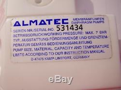 New Wilden Almatec E10 Series Chemical Diaphragm Pump Air Pressure 7 Bar