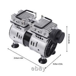 Oilfree Micro Air Diaphragm Pump Electric Motor Vacuum Pump 1440RPM 280W NEW